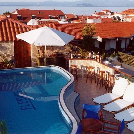 Hotel Flesvos Pefkochori Exterior foto