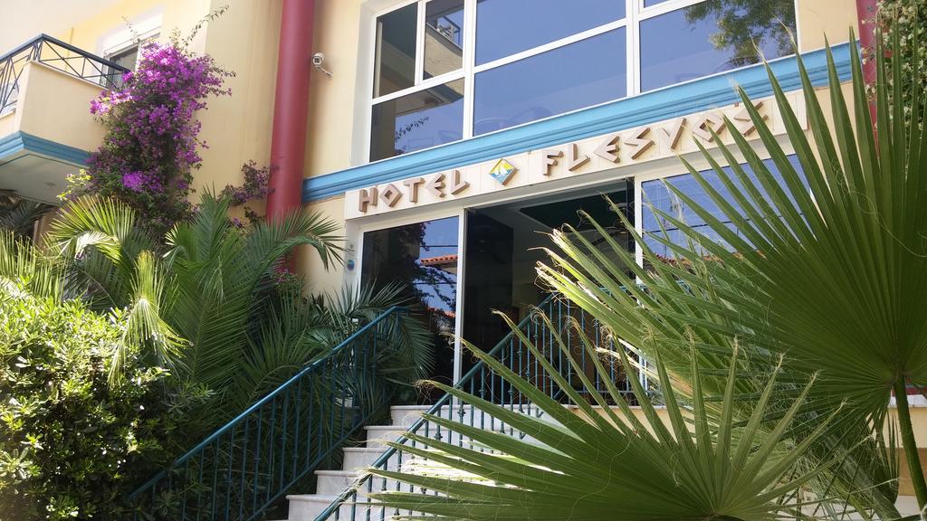 Hotel Flesvos Pefkochori Exterior foto